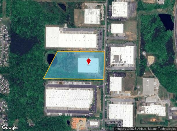  1023 Corporate Park Dr, Mebane, NC Parcel Map