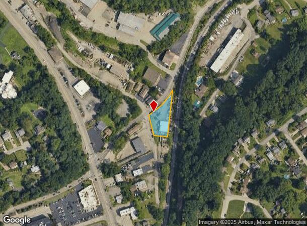  5101 Old Clairton Rd, Pittsburgh, PA Parcel Map