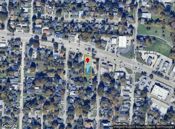  1003 W University Dr, Mckinney, TX Parcel Map