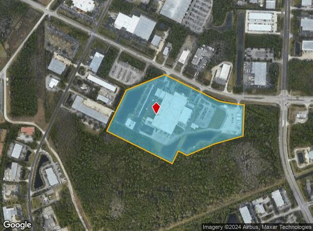  1845 Mason Ave, Daytona Beach, FL Parcel Map