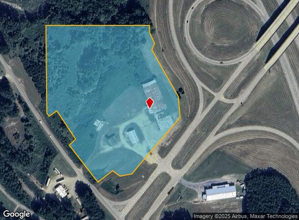  1034 Stockyard Rd, Louisville, MS Parcel Map