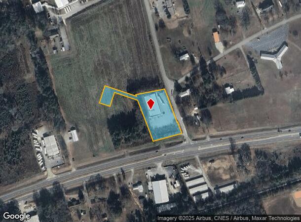 35 Colbert School Rd, Colbert, GA Parcel Map