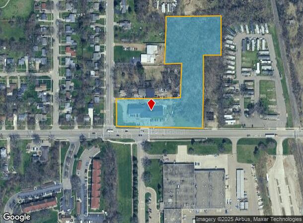 2425 E Cork St, Kalamazoo, MI Parcel Map