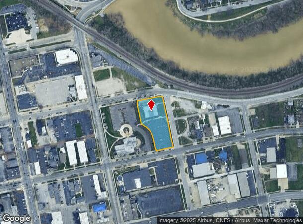 555 E Wayne St, Fort Wayne, IN Parcel Map