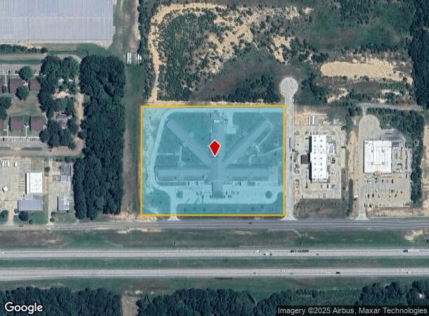  2401 N Service Rd E, Ruston, LA Parcel Map