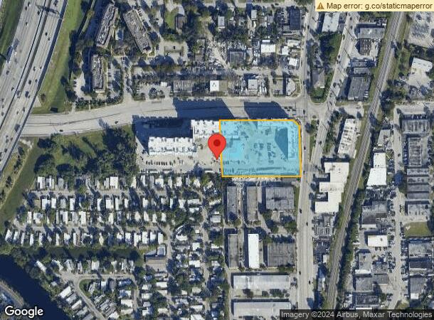  1621 S Dixie Hwy, Pompano Beach, FL Parcel Map