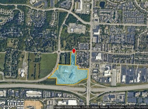 4105 Emerald Pw Rd, Dublin, OH Parcel Map