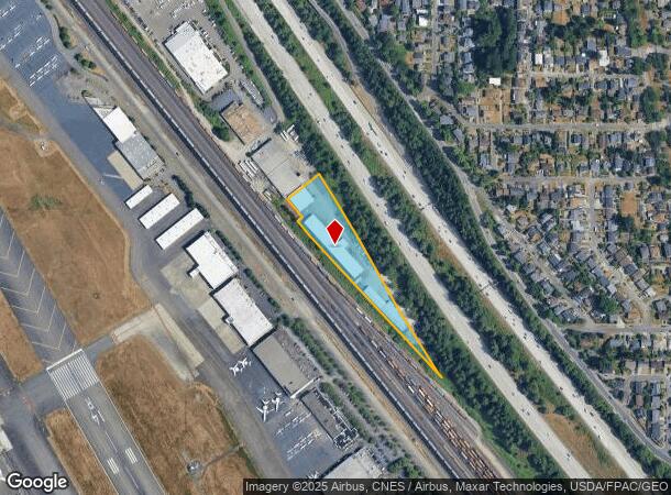  6600 Ursula Pl S, Seattle, WA Parcel Map