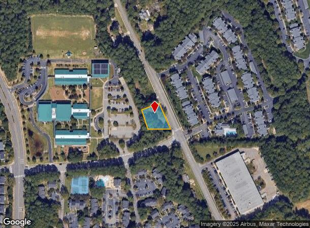  611 Church St, Morrisville, NC Parcel Map