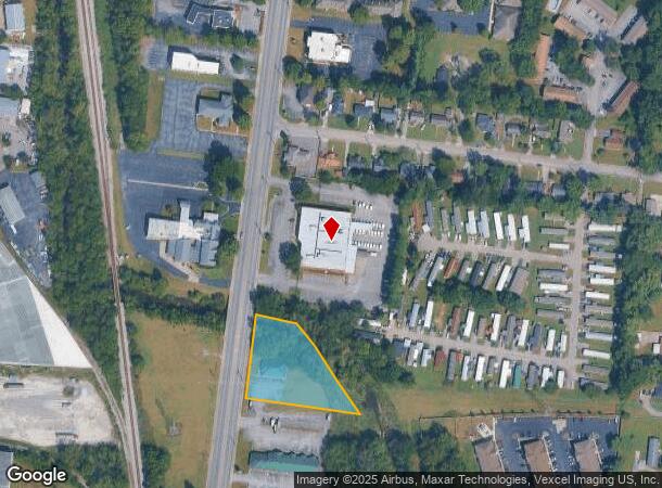  905 S Church St, Murfreesboro, TN Parcel Map