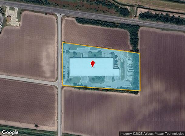 107 Joaquin Cavazos Rd, Los Indios, TX Parcel Map