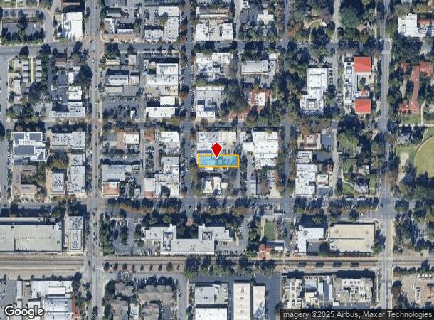 124 Yale Ave, Claremont, CA Parcel Map