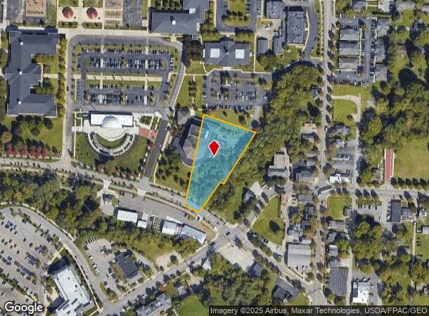  80 E Dublin Granville Rd, New Albany, OH Parcel Map