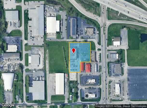  3530 S Keystone Ave, Indianapolis, IN Parcel Map