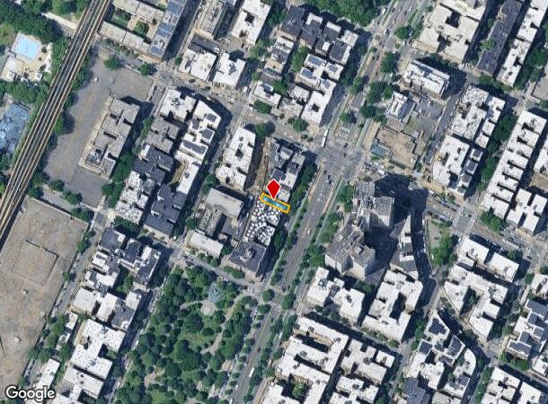  1025 Grand Concourse, Bronx, NY Parcel Map