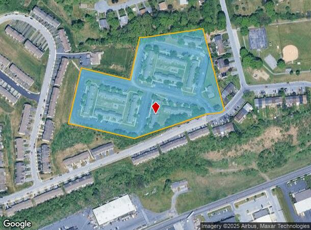  335 Brokas Dr, Hummelstown, PA Parcel Map