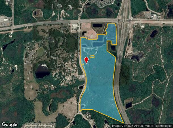  11240 Silver Palm Blvd, Land O Lakes, FL Parcel Map