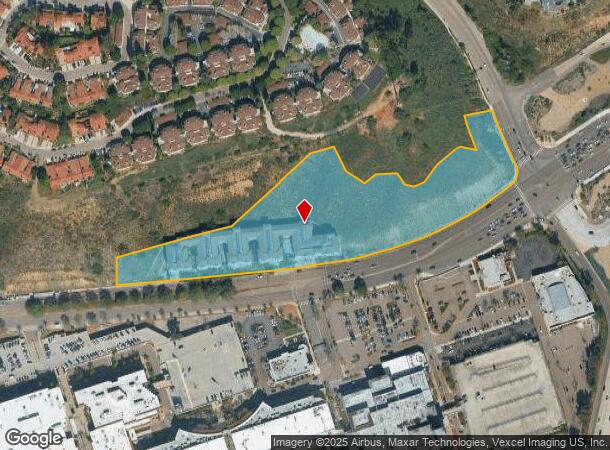 7084 Friars Rd, San Diego, CA Parcel Map