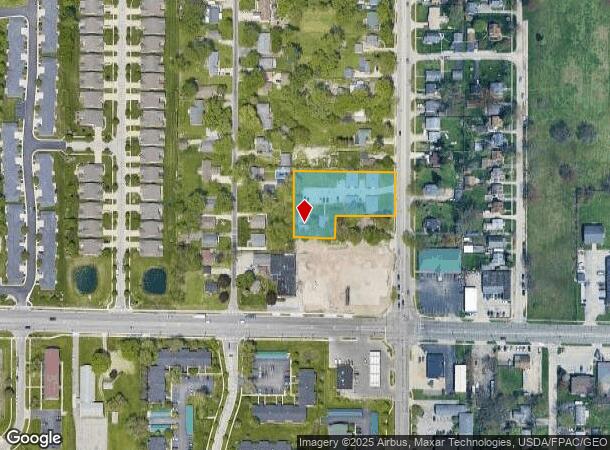  1633 N Holland Sylvania Rd, Toledo, OH Parcel Map