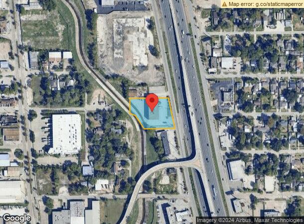  4141 North Fwy, Houston, TX Parcel Map