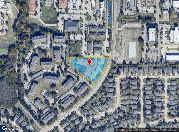  3132 Hudson Xing, Mckinney, TX Parcel Map