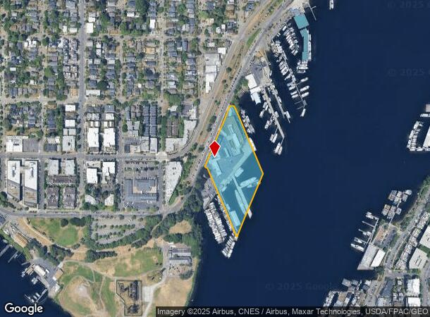  2151 N Northlake Way, Seattle, WA Parcel Map