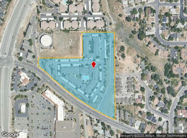 4195 W 7Th St, Reno, NV Parcel Map