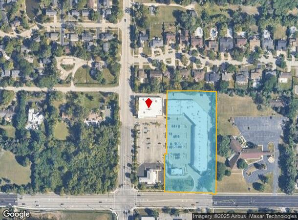 2871 Pfingsten Rd, Glenview, IL Parcel Map