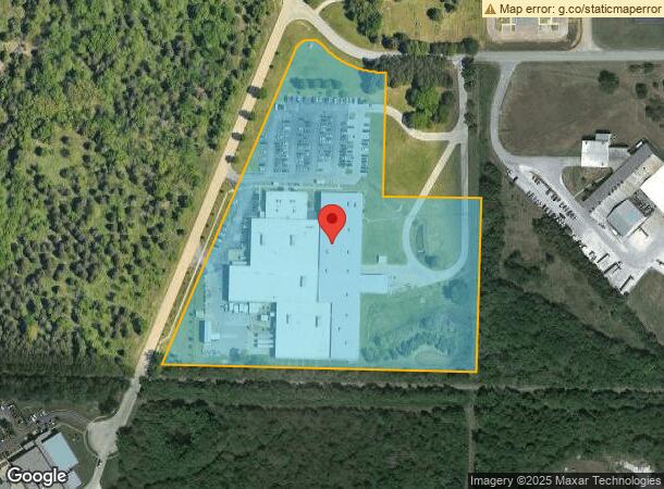  2200 S Industrial Dr, Fayetteville, AR Parcel Map