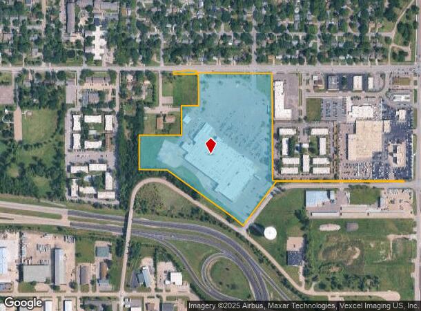  1301 Sw 37Th St, Topeka, KS Parcel Map