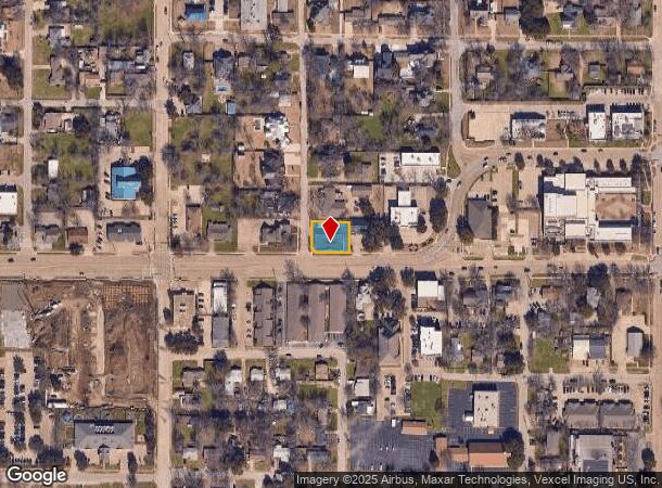  345 W Main St, Lewisville, TX Parcel Map