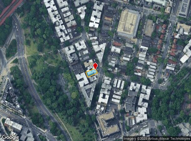  96 E 208Th St, Bronx, NY Parcel Map