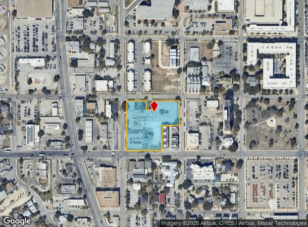 307 W Cypress St, San Antonio, TX Parcel Map
