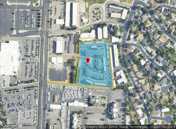 5491 S Jackie Way, Salt Lake City, UT Parcel Map