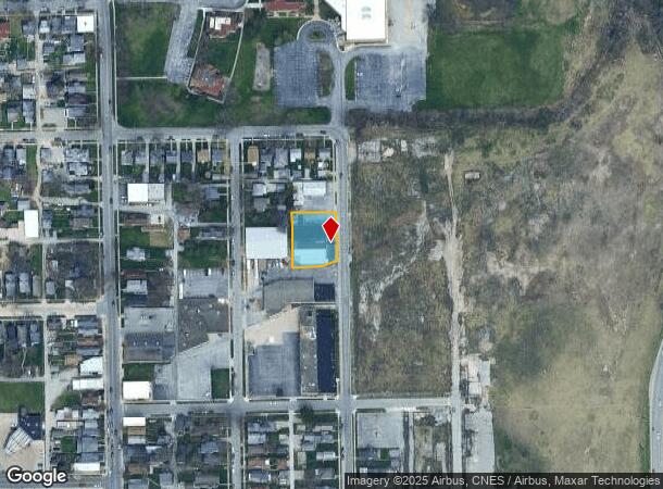  1707 N Harrison St, Fort Wayne, IN Parcel Map