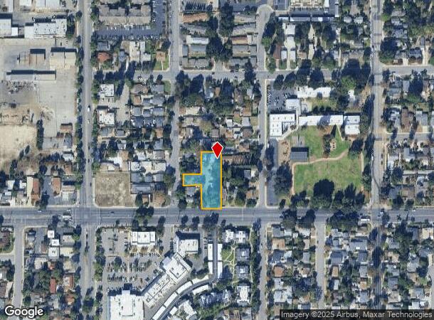 250 Olive St, Claremont, CA Parcel Map