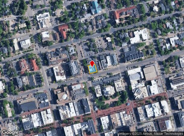 1301 Spruce St, Boulder, CO Parcel Map