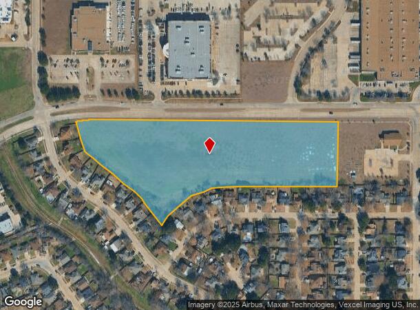 1330 E Bardin Rd, Arlington, TX Parcel Map