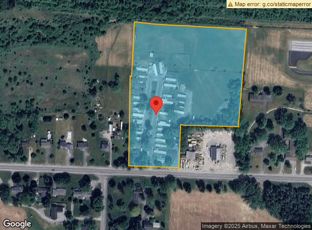  8131 E Main Rd, Le Roy, NY Parcel Map