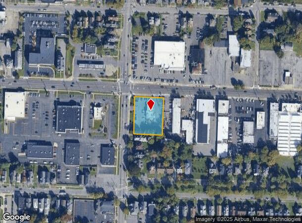  955 W Genesee St, Syracuse, NY Parcel Map