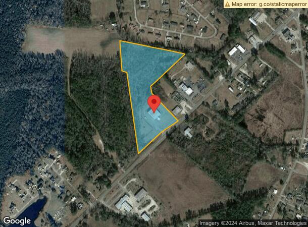  3710 James B White Hwy S, Whiteville, NC Parcel Map