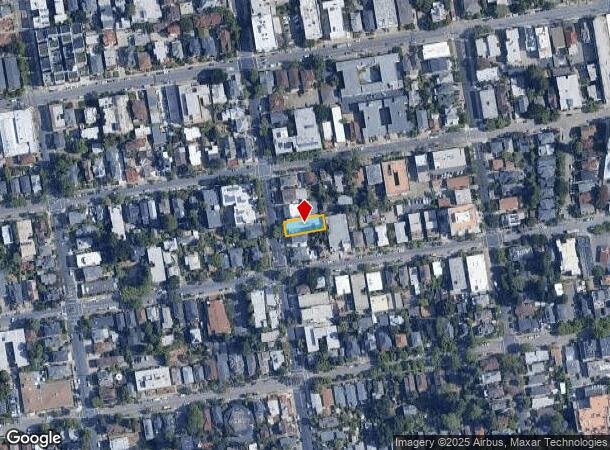 2537 Ellsworth St, Berkeley, CA Parcel Map