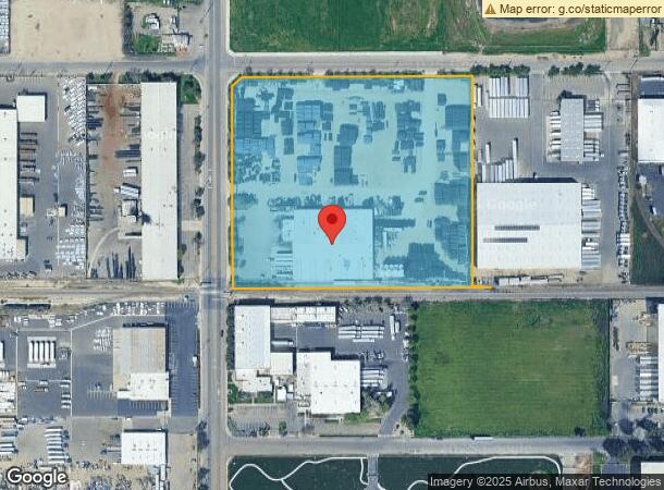  2839 S Cherry Ave, Fresno, CA Parcel Map