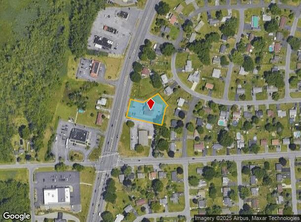 7854 Oswego Rd, Liverpool, NY Parcel Map