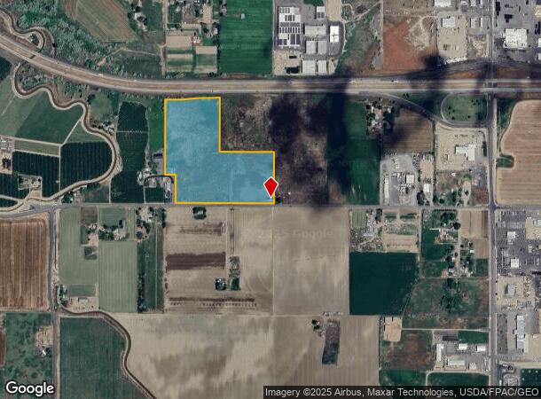 Emerald Rd Wells Rd, Sunnyside, WA Parcel Map