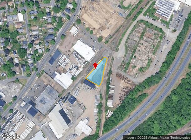  1 Factory Rd, Springfield, MA Parcel Map