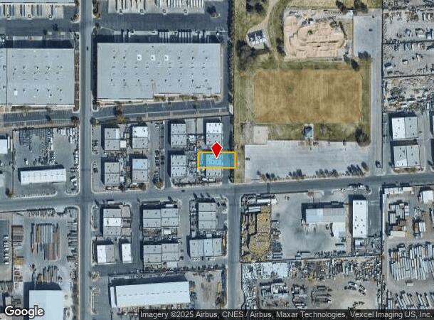  4888 Cecile Ave, Las Vegas, NV Parcel Map