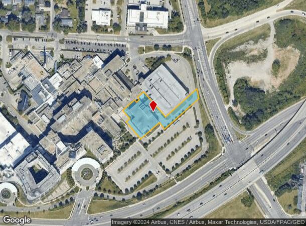  3555 Olentangy River Rd, Columbus, OH Parcel Map