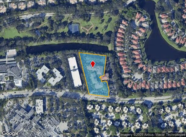 3345 Burns Rd, Palm Beach Gardens, FL Parcel Map