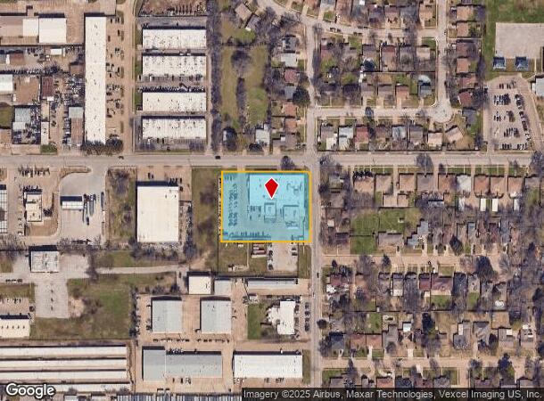  3210 Conflans Rd, Irving, TX Parcel Map